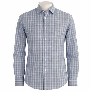 NWOT Esquire Mens Long Sleeve Button Down Performance Slim Fit 15 1/2 (32/22)